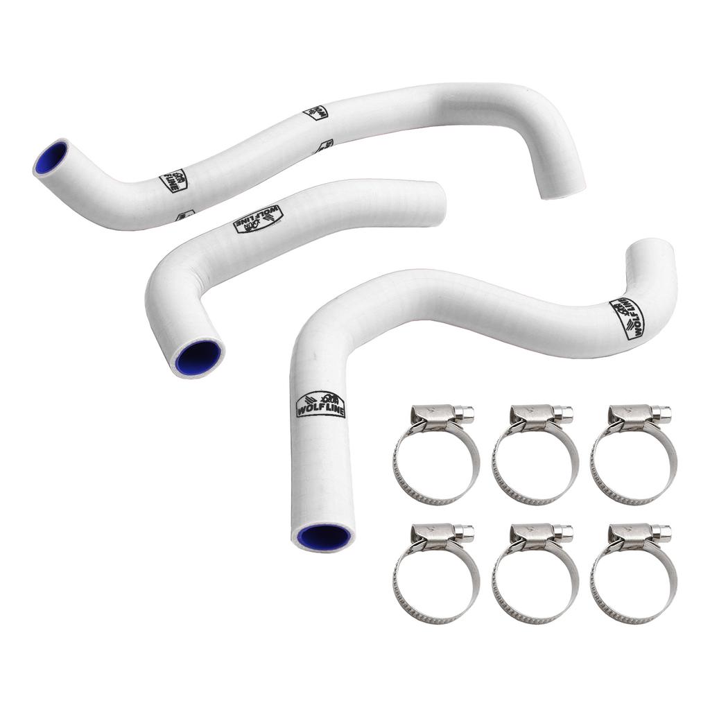 Silikon Kühlerschlauch-Kit Für Street Triple 765 R RS 2020-2022 Weiß