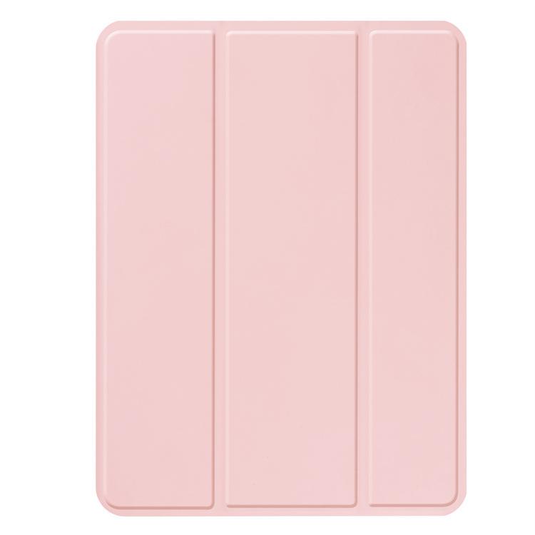 Compatible with iPad Pro 11 Ipad Air 10th Tri-fold Acrylic Pen Slot Tablet Case iPad 12.9 Rotating Flip Cover Protective Case