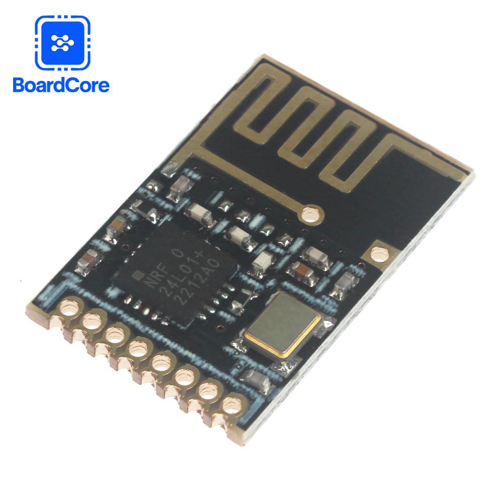 NRF24L01 Module Wireless Data Transmission Module 2.4GHz NRF24L01+PA+LNA with Antenna 1100M Distance GT24 for Arduino