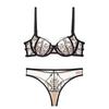 Slim Summer Lace Bra Set: Sexy, Comfortable, Embroidered, and Perfect for Both Large and Small Busts