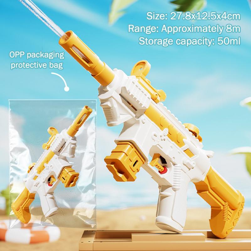 Summer Water Gun Non Electric Pistol High-Pressure Full Automatic Shooting Water Beach Toy Gun For Kid Children Boys Girls