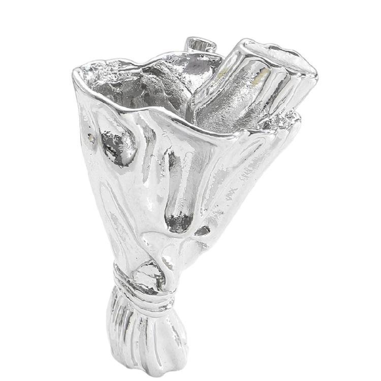 

Elegant Bouquet Pin for Hat Scarf Bag Adornment with Exchangeable Flower Decoration Fashionable Lapel Pin 1
