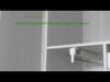 Top-Mounted Telescopic Pull-Out Trouser Rack with Stainless Steel Slide Rails