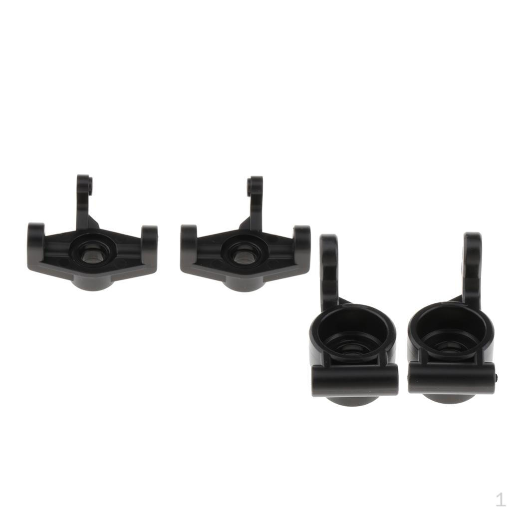 2 Pairs 1/14 RC Car Plastic Front & Rear Hub Carrier Upgrade Parts 144001