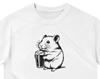 Hamster Beer Time Shirt ,Unisex, Animal Lover Shirt, Funny Animal T-shirt, Gifts For Him, Gifts for Her