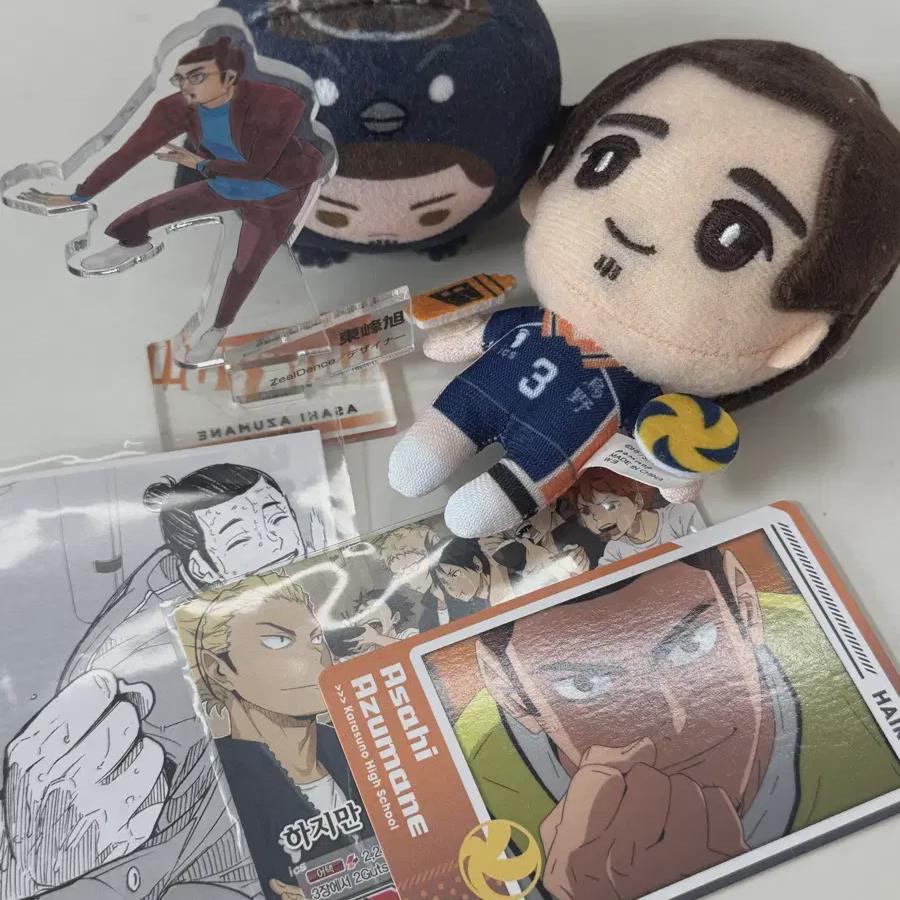 

Haikyu Азумане Асахи Теноринс 10-я годовщина Хроника Акриловый Отэмочи Нуи