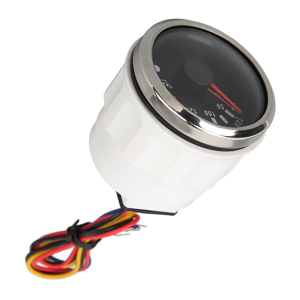 52MM Oil Temperature Gauge DC9 To 32V Double Scale Pointer High Precision Sensors for RVs Yachts Fishing Boats Ships