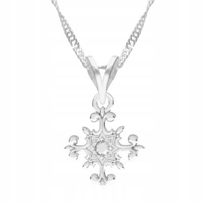Silver Necklace Cross Crucifix Faith Religion With Crucifix Silver 925