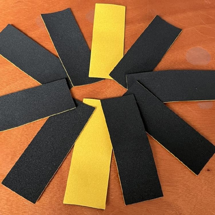 10 Sheet Skateboard Longboards Accessories Nonslip Grip Tape for Fingerboards Nonslip Mat Finger Skateboard Grip Tape