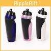 Outdoor Cycling Water Bottle With Pe Plastic Material And Leakproof Cap For Runners And Athletes