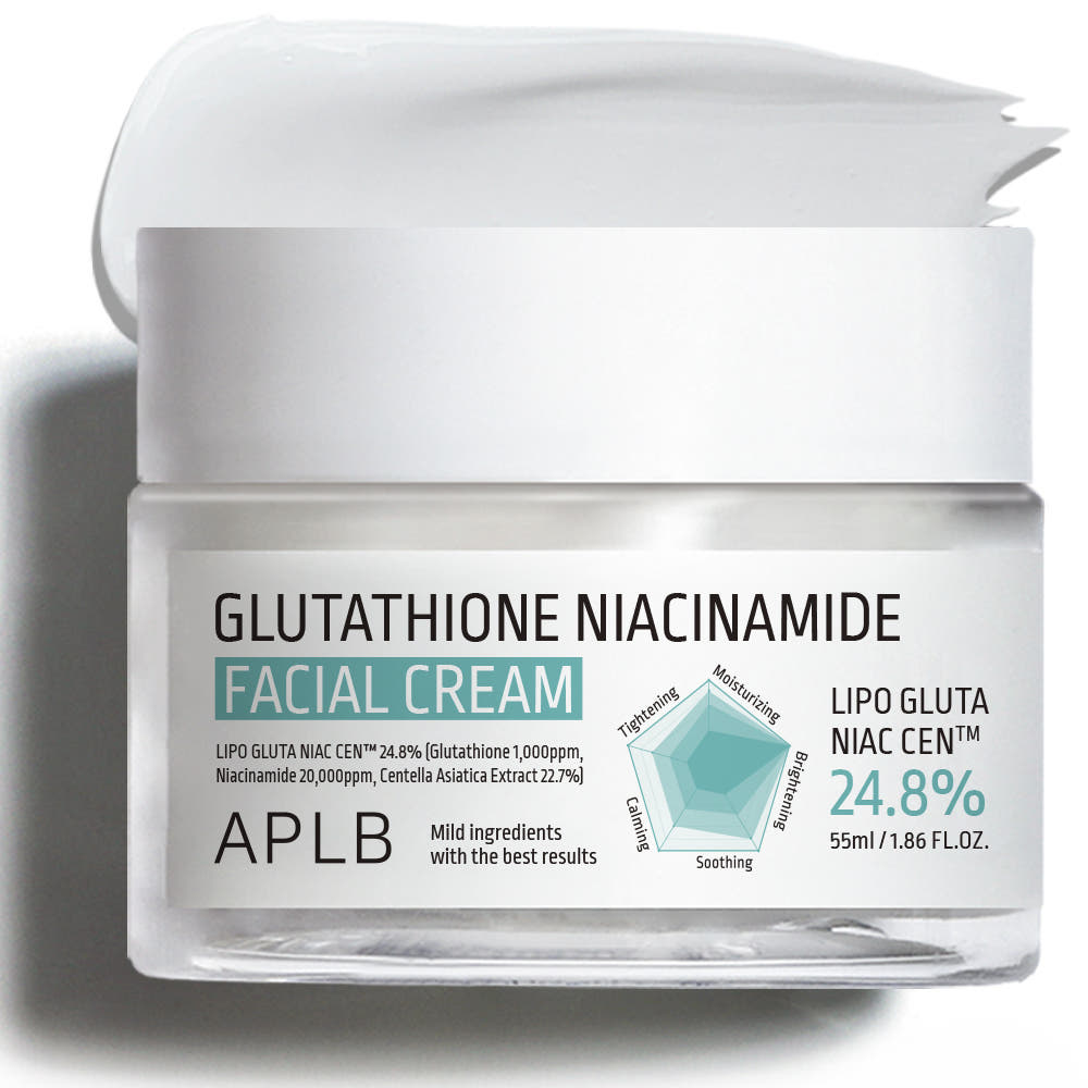 APLB Glutathione Niacinamide Facial Cream – Brightening & Hydrating Daily Moisturizer 55ml (8option)