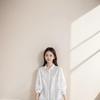 Design-sensing Pure Cotton White Top for Women Long-sleeved Spring Latest Commuter Versatile Top Simple and Chic Top