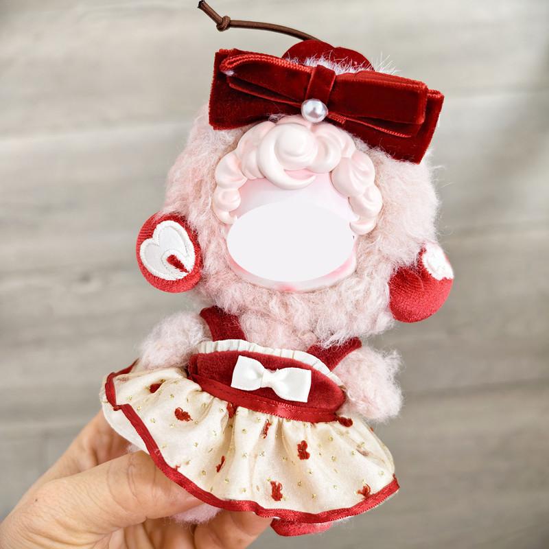 [Cloth Only] SP Doll Clothes New Year Set Fortune Abounds 17cm Baby Clothes Luminous Weave Garden Series Doll Christmas Set