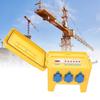 Power Distribution Box 16A Water Proof Portable Electrical Box with 6 Outlets for Construction Site Yard Garden