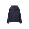Armani Exchange Solid Color Logo Embroidered Hooded Sports Sweatshirt Men sweatshirt Deep-Navy-Blue 6LZMLD-ZJNBZ-1583