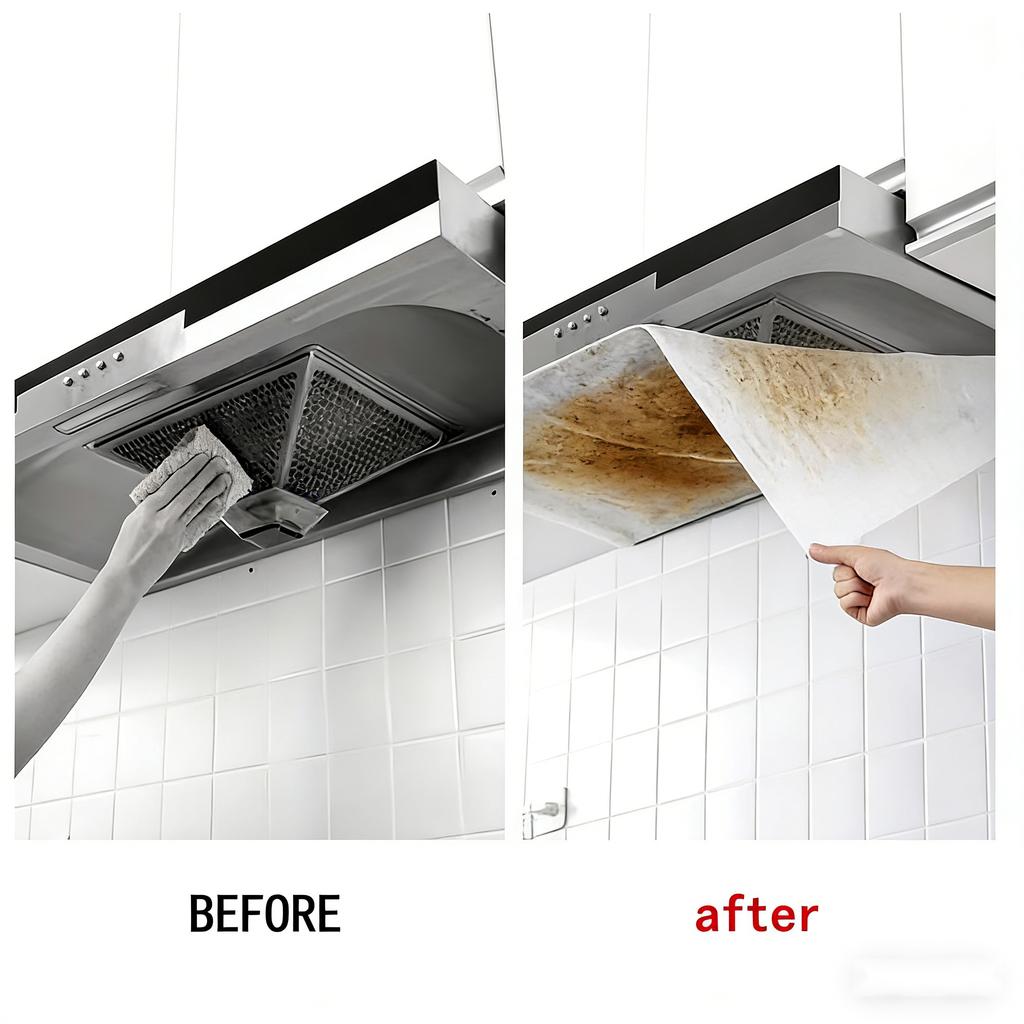 12/24-Pack Heavy Range Hood Filters Oil-Absorbing Mesh Covers for Kitchen Ventilation Easy Install High Temperature Oil Filter