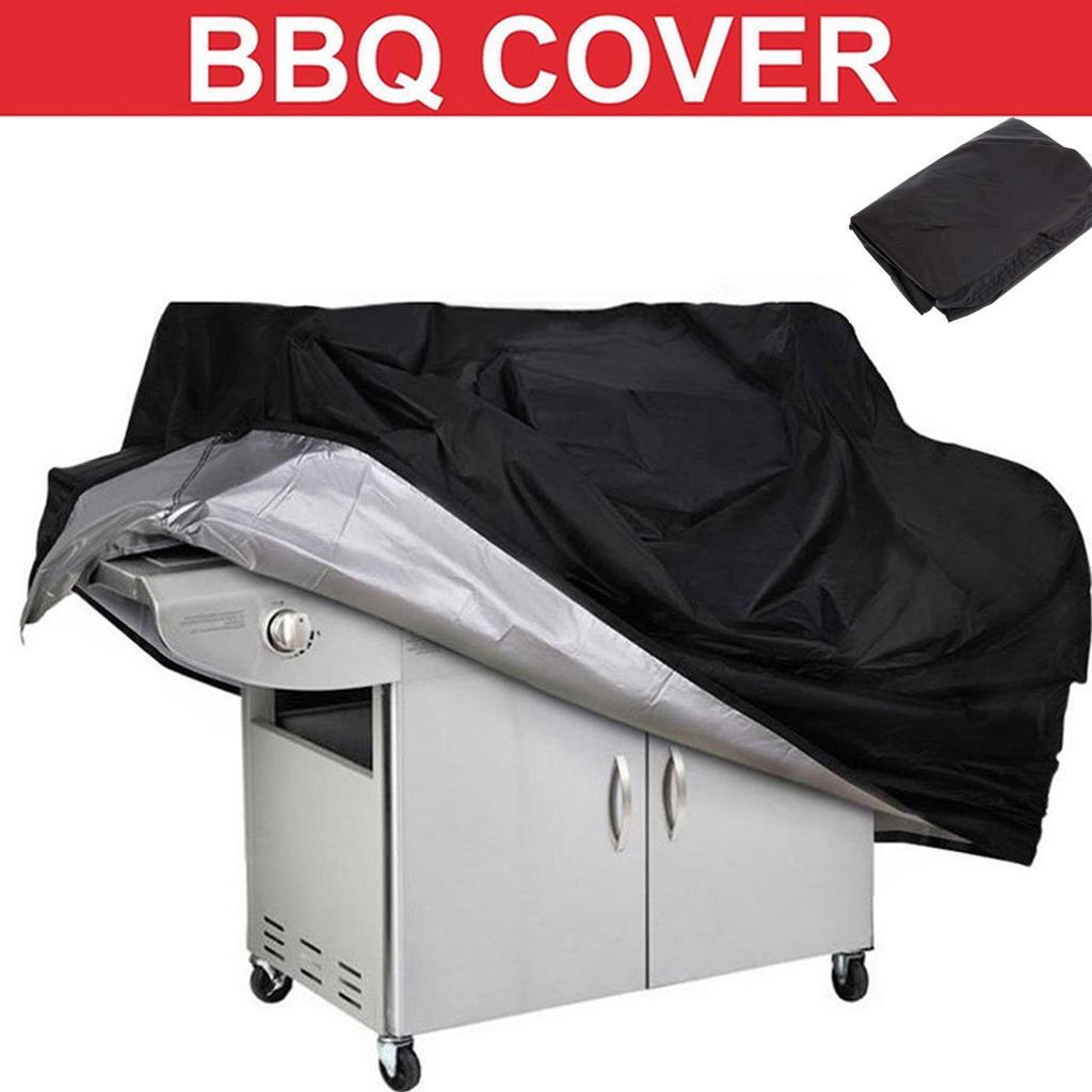 Bbq Grill Cover Heavy Duty Waterproof Oxford Cloth Outdoor Patio Protective Barbecue Smoker Cover 170x61x117cm