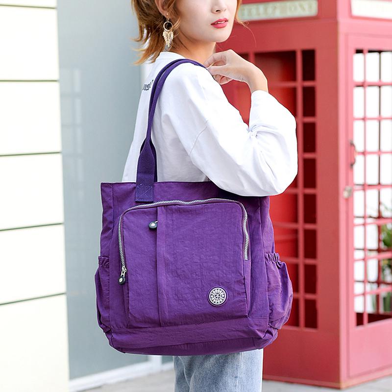 Buy Large Capacity Women Canvas Handbags Satchel Bags Single Shoulder