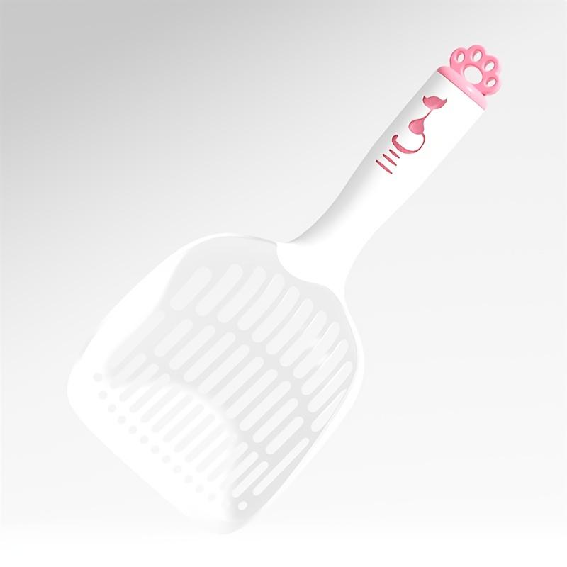 

New Cat Litter Shovel Large Thickened Fine Hole Tofu Sand Cat Shovel Cat Cleaning Supplies рожевий
