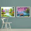 5D DIY full Round diamond painting landscape art picture diamond embroidery rhinestone cross stitch mosaic home decoration kit