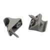 Klips Klips Sunvisor Retainer Clips 2PC Brand Clip Easy Grey