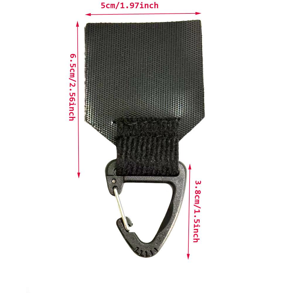 

Outdoor Tactical Multifuntion MOLLE Hook & Loop Hanging Buckle Multi-purpose Gloves Keys Small Tool Hook Buckle