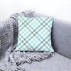 Classic Plaid Pattern Cushion Cover Premium Comfort Reversible Pillow Cove Two In One Design for Any Room  Car Interior