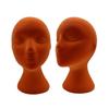 Female Styling Flocking Foam Head Mold Wig Holder DIY Headwear Display