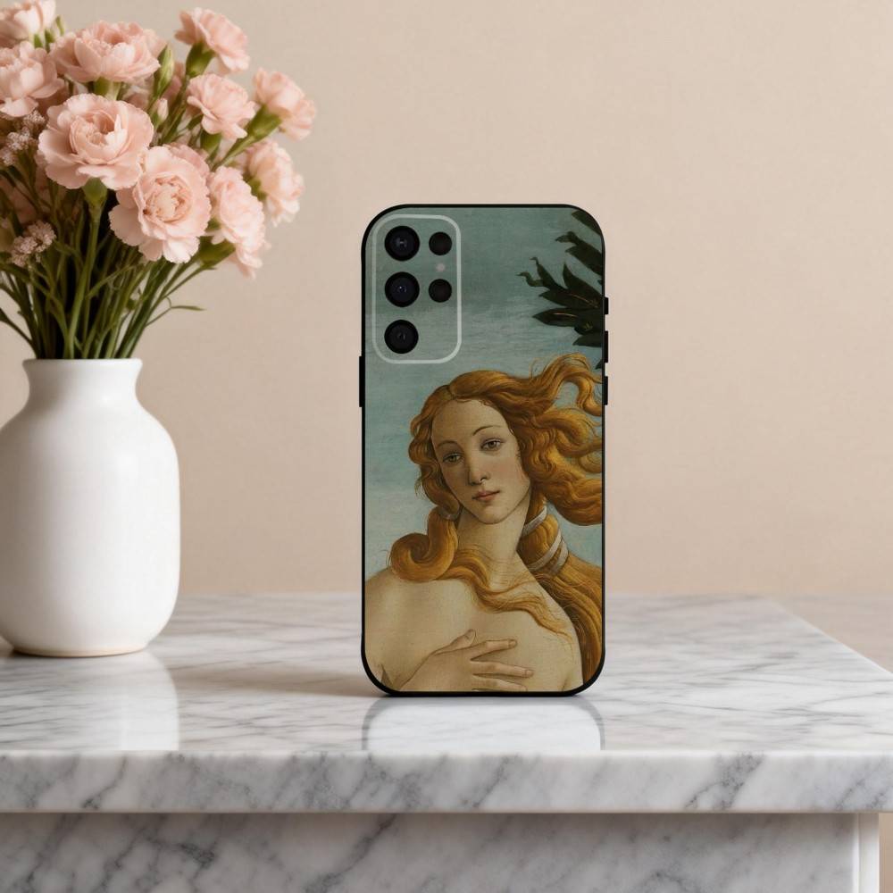 S-Sandro B-Botticelli R-Renaissance Phone Case For Samsung S25,S24,S21,S22,S23,S30,Ultra,S20,Plus,Others Soft Black Case