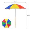 Outdoor Adjustable Height Plant Umbrella  Garden Sun Protecting Canopy for Vegetable and Floral Uses