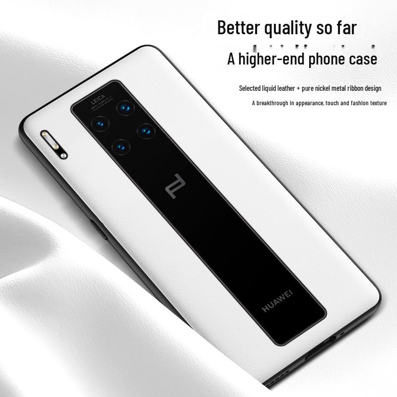 Ochranné pouzdro z tekuté kůže Huawei Mate30RS – Odolné proti pádu a znečištění, Individuální doprava.