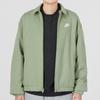 Nike Solid Color Logo Sport Casual Stand Collar Jacket Men Jacket Green DX0540-386
