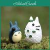 Winter Scene Resin Garden Ornament With Cartoon My Neighbor Totoro For Decor And Gifts