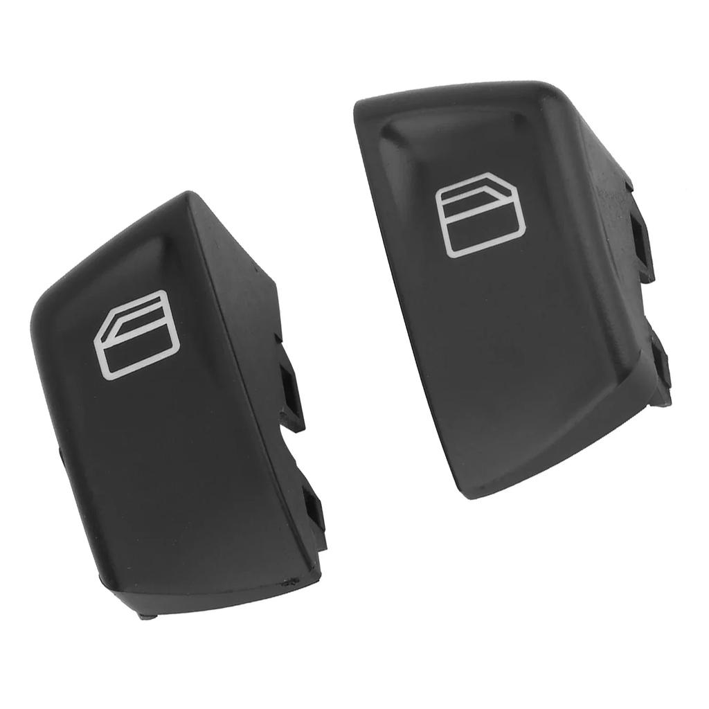 2pcs Car Window Switch Button Covers for Mercedes Vito Viano W639 Sprinter II 906 2003‑2013 807624374022