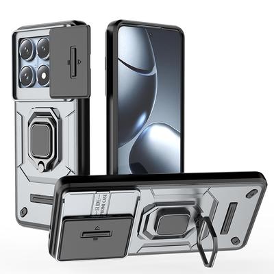 Pentru Xiaomi 13T 14T Pro 5G Husă Spate Antișoc Armură Inel Suport Glisant Protecție Lentilă Cameră Huse Telefon cu Suport Magnetic