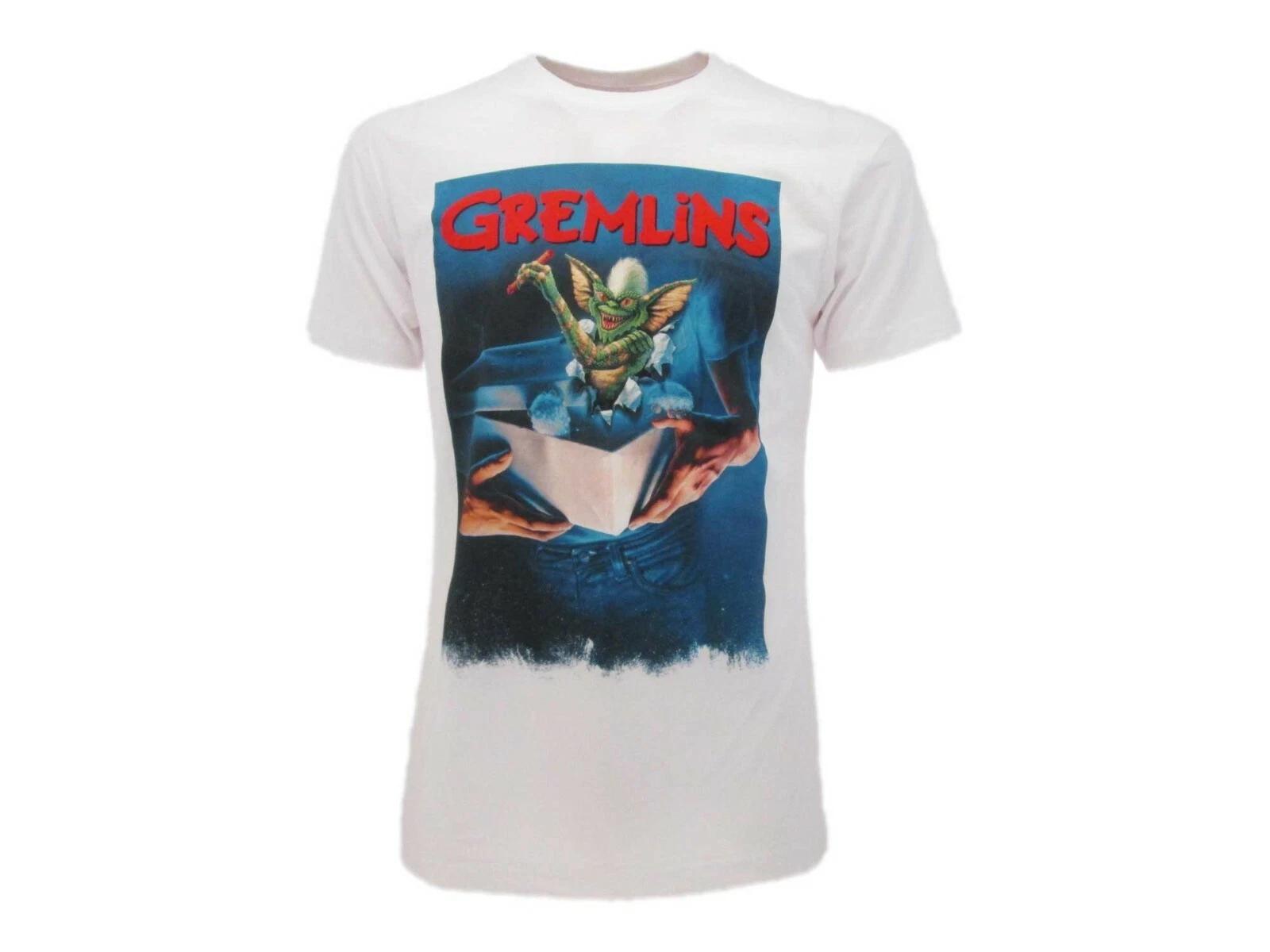 Gremlins Original White Novelty Knit T-Shirt White Monster Little- S
