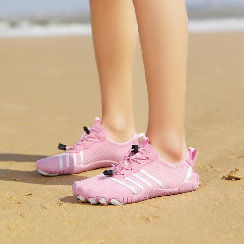 Muži Barefoot Aqua Boty Ženy Plážová Bota do vody Rychleschnoucí Plavkové sandály Drenáž Proti proudu Brodění Tenisky Pro Fitness Jóga Potápění Turistika Surfování Kempování