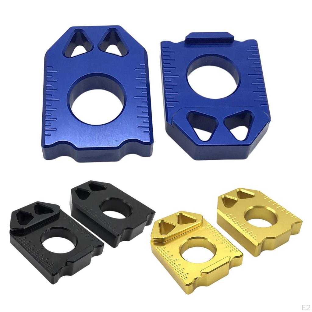 Rear Axle Chain Adjuster Wheel Adjustment Suitable for DRZ400SM 2005 2006 2007 2008