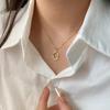 Women's Casual Daily Oval Classic Necklace