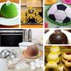 Antihaft-Kuppel-Kuchenform Flache Halbkugel-Hemisphäre-Kuchenform Halbkugel-Form Kuchenbacken