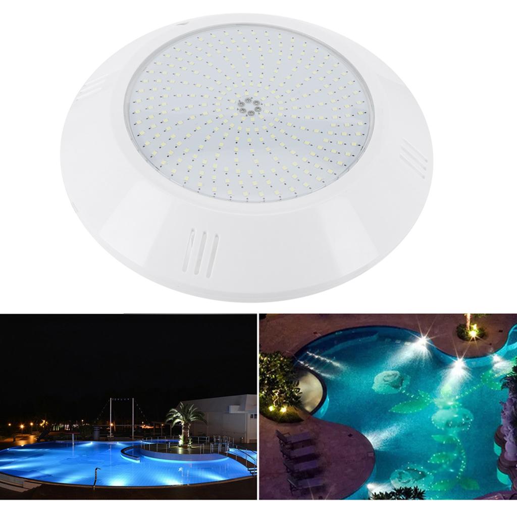 252LED Schwimmbadleuchte IP68 Wasserdicht Landschaftslampe 18W AC12V Weißes LichtSL-8002