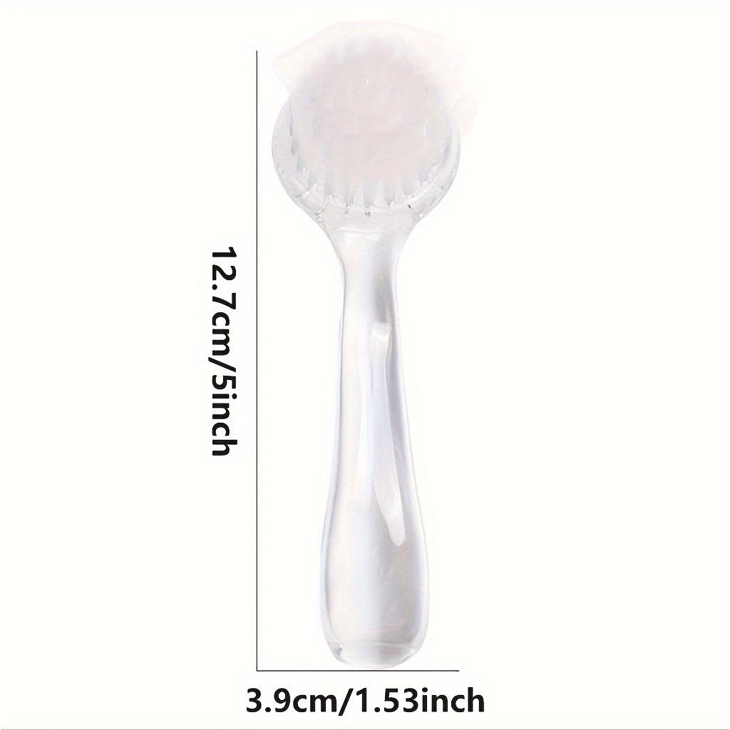 1 x Reinigungsbürste, weiche Borsten, Peeling-Reinigungsbürste, abrasive Peeling-Reinigungsbürste für Gesichtspflege, Make-up, Hautpflege, Make-up-Entferner