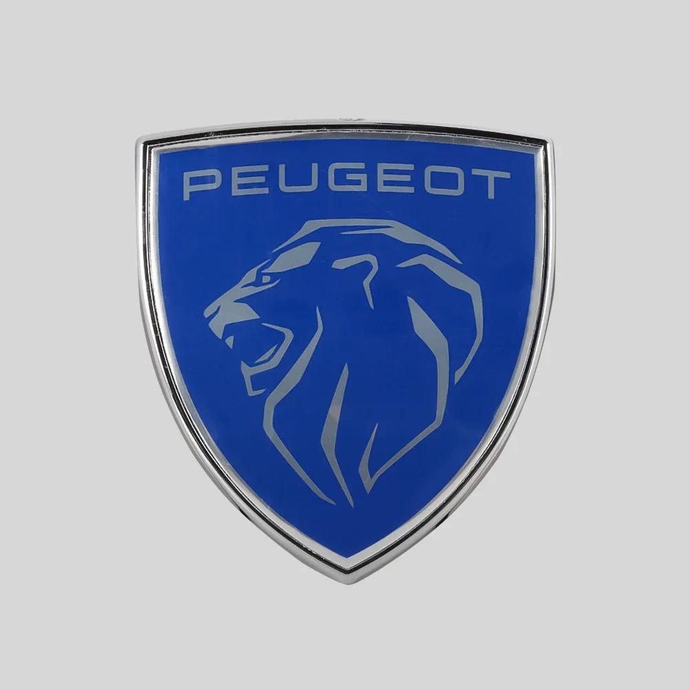 Bilklistermärke 2025 Het Bil Original Frontkåpa Emblem Dekal Tillbehör För Peugeot 308 408 508 RCZ 205 208 3008 2008 108 206 207