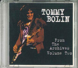 

CD TOMMY BOLIN - From The Archives Volume Two NONE NOT ON LABEL Japan Rock Used