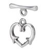20pcs Stainless Steel Toggle Clasps T-Bar Design Jewelry Accessory Toggle Closure  Handmade Jewelry