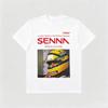2026 Vintage Oversized Tshirt For Adults Kids F1 Racing Helmet Portrait Front Print Theme Art Loose Short Sleeve Street Tee