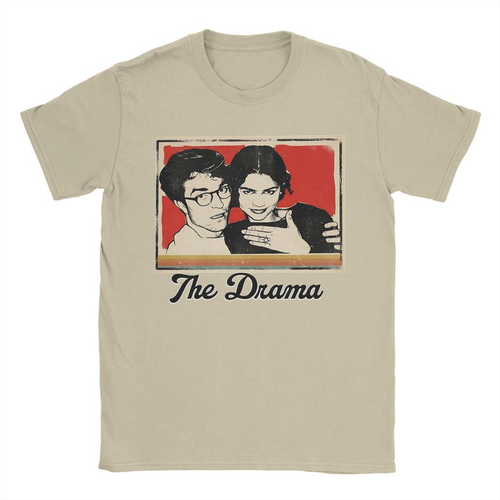 The Drama 2026 Zendaya Robert Pattinson T Shirt For Unisex Unisex 100 Cotton Hipster TShirts Crew Neck Tees Short Sleeve Tops
