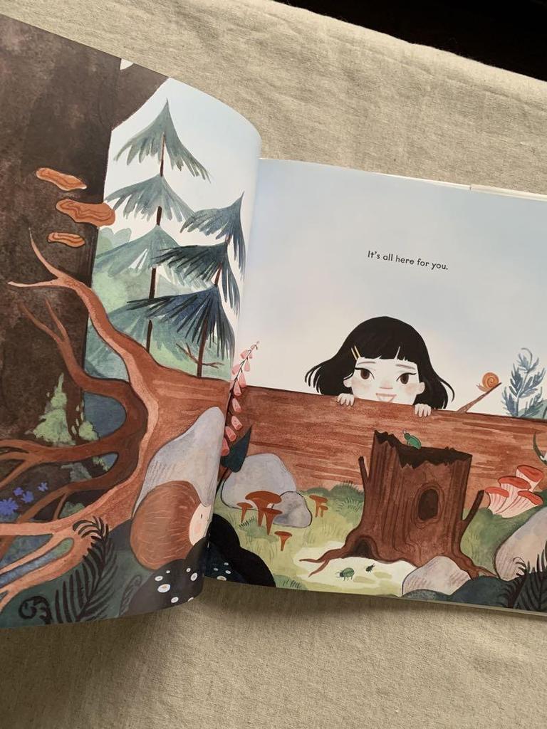 [USED] My Little Brave Girl Hilary Duff English Picture Book