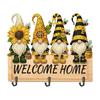 Wooden Diamond Art Hanging Hooks with 3 Hooks Rhinestone Painting Coat Hook Welcome Home Dog DIY Diamond Painting Art Hooks