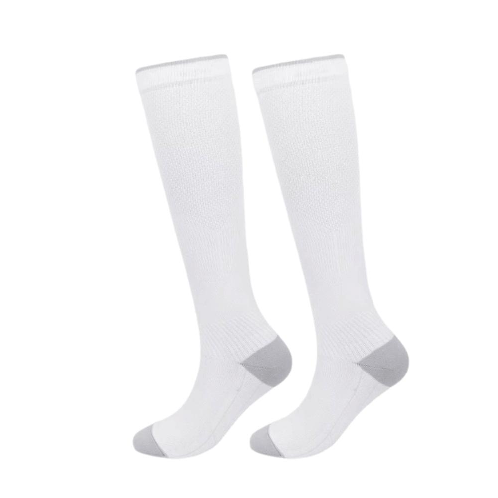 

Long Tube Circulation Support Socks Knee High Sports Stockings Workout Football Socks For Running L/XL